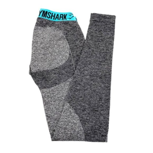 Gymshark Flex Legging  - Charcoal Marl Gray I Size Small - Picture 5 of 9
